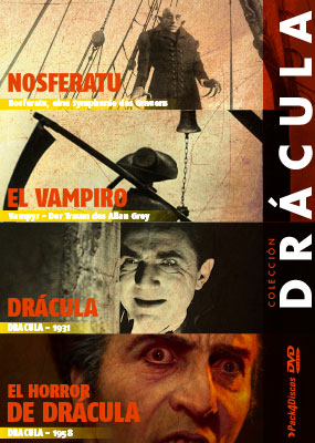 DRACULA EN EL CINE VOL.1 (4 Discos)