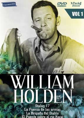 WILLIAM HOLDEN VOL.1 (4 Discos)