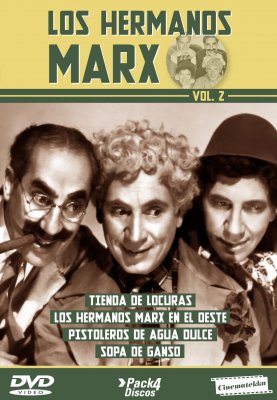 LOS HERMANOS MARX VOL.2 (4 DISCOS)