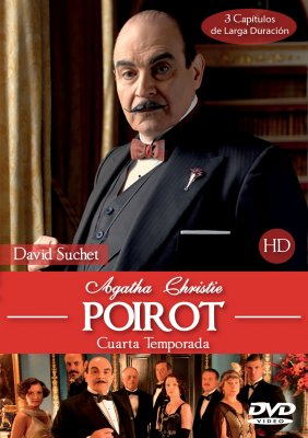 POIROT (AGATHA CHRISTIE) 4ta. TEMPORADA - 3 DVD